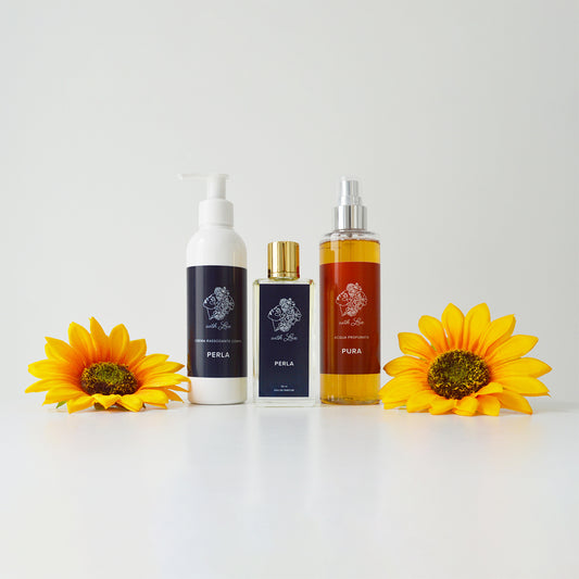 Box Essenza - Eau de Parfum + Crema Tonificante Corpo + Acqua Profumata