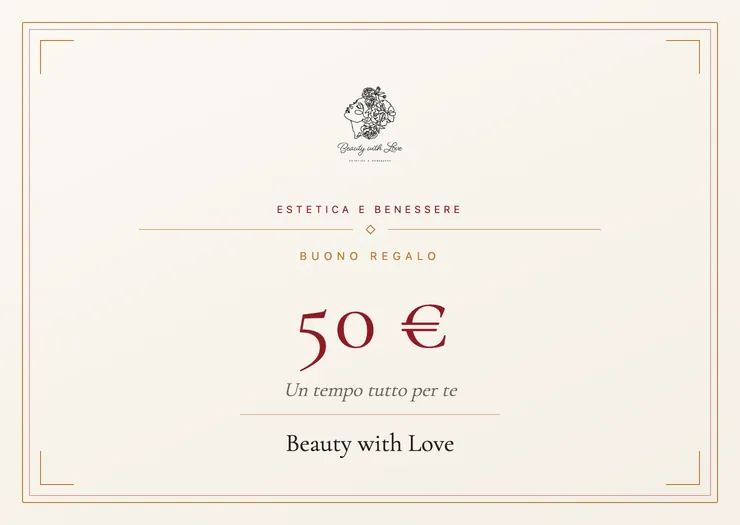 Buono regalo Beauty with Love da 50 euro
